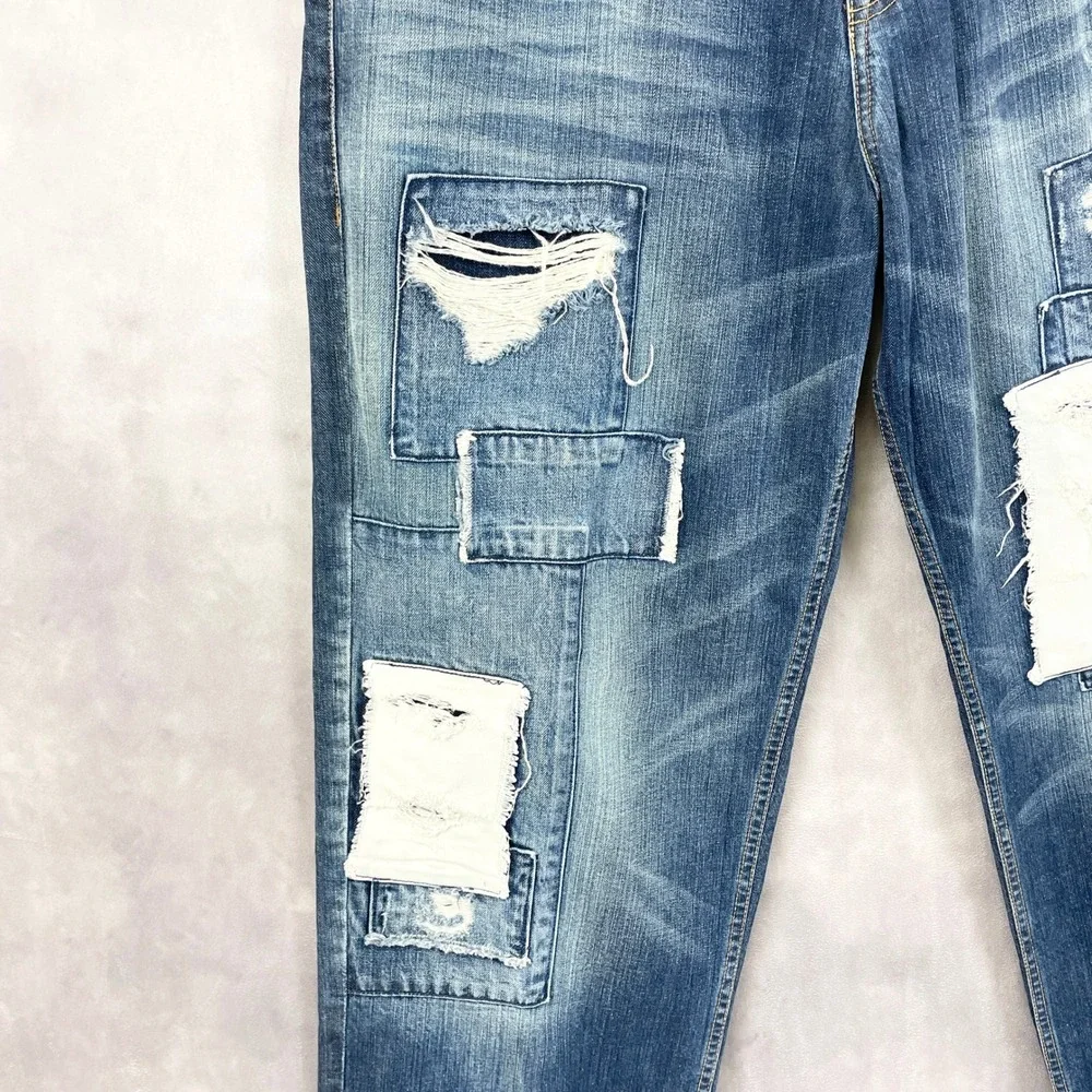 Willis And Walker Men Jeans 40 Temptation Distressed Grunge Y2K Street‎ Skater